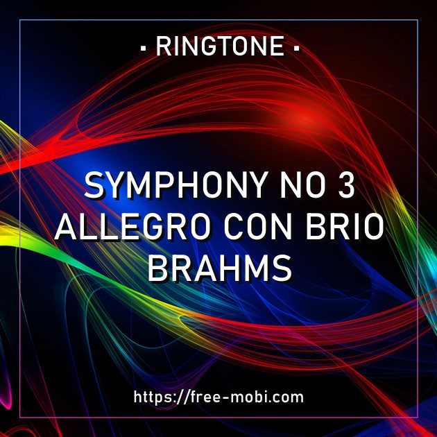 Symphony No 3 Allegro con brio - Brahms