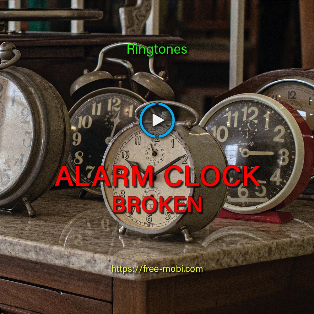 Broken alarm clock