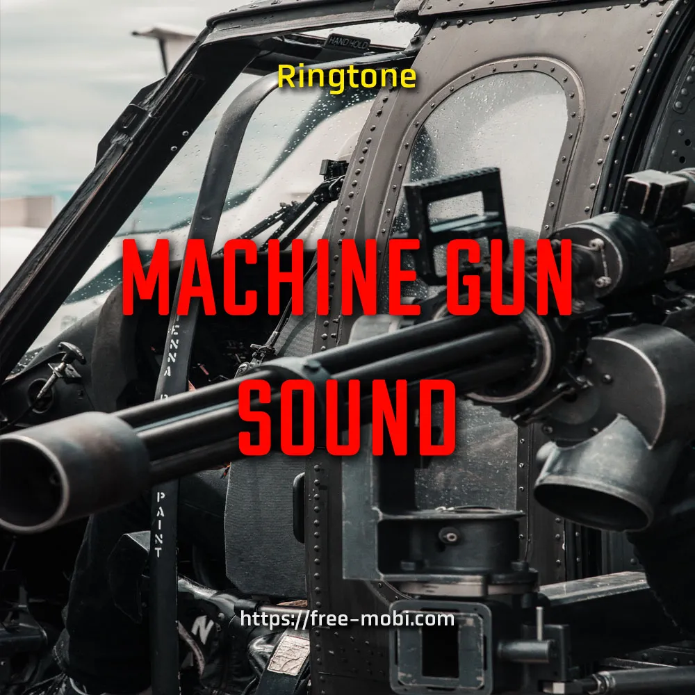 Machine gun fire sound